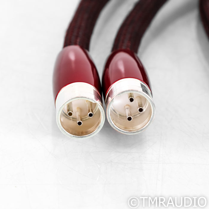 AudioQuest Fire XLR Cables; 1.5m Pair Balanced Interconnects; 72v DBS