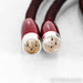 AudioQuest Fire XLR Cables; 1.5m Pair Balanced Interconnects; 72v DBS