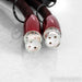 AudioQuest Fire XLR Cables; 1.5m Pair Balanced Interconnects; 72v DBS