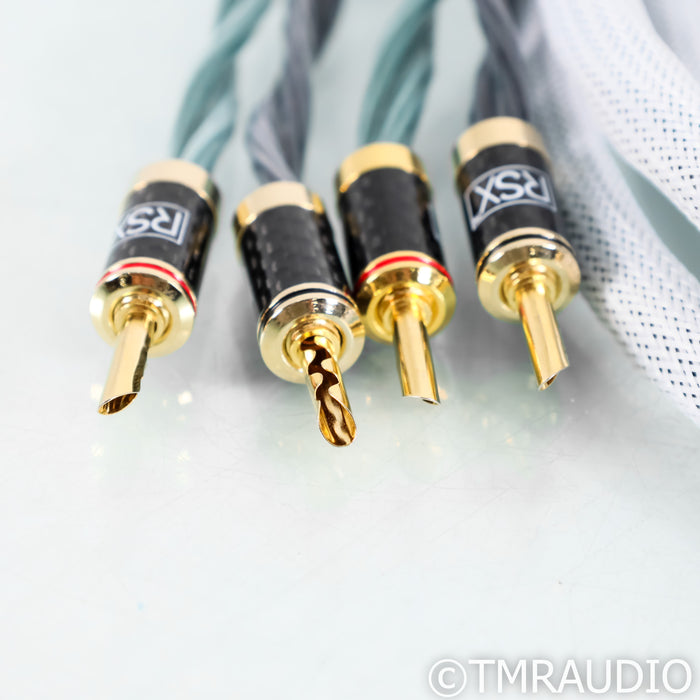 RSX Technologies ER-61 Benchmark Speaker Cables; 8ft Pair