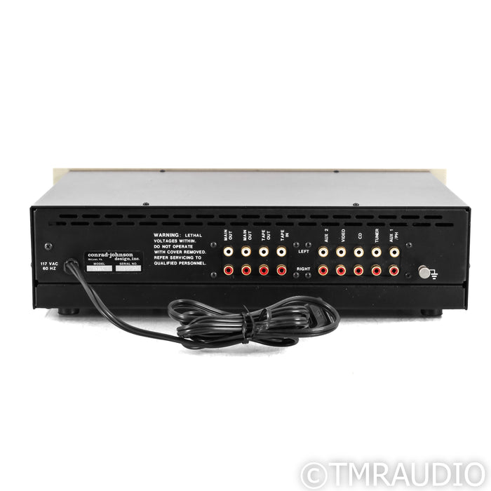 Conrad-Johnson PV10A Stereo Tube Preamplifier; MM Phono