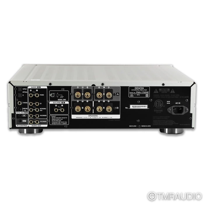 Denon PMA-1700NE Stereo Integrated Amplifier; MM / MC Phono