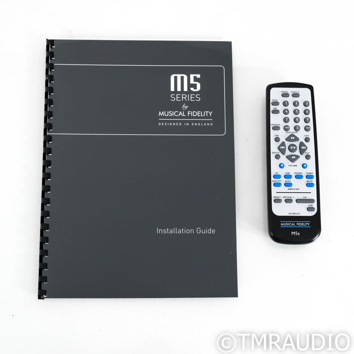 Musical Fidelity M5si Stereo Integrated Amplifier; MM Phono