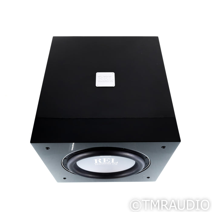 REL Acoustics S/812 12" Powered Subwoofer; Piano Black