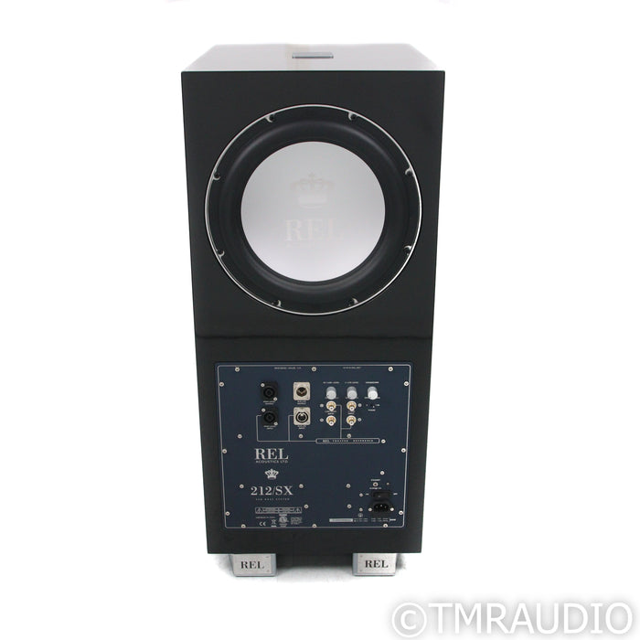 REL Acoustics 212/SX Dual 12" Powered Subwoofer; Piano Black