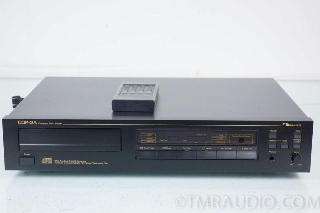 Nakamichi CDP-2A Classic Audiophile CD Player in Factory Box
