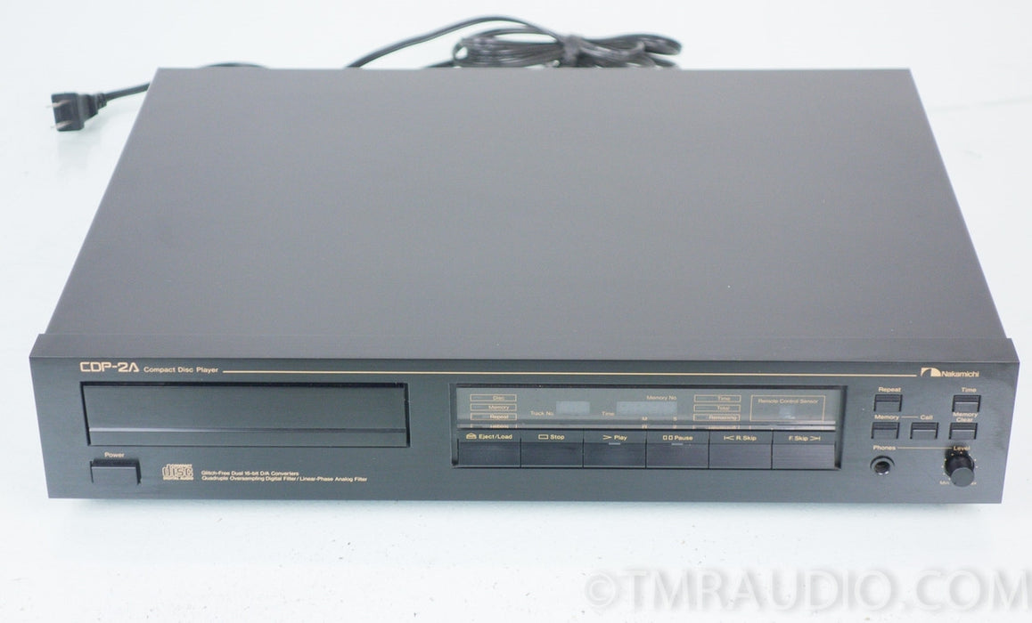Nakamichi CDP-2A Classic Audiophile CD Player in Factory Box