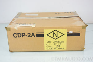 Nakamichi CDP-2A Classic Audiophile CD Player in Factory Box