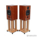Harbeth C7ES-3 30th Anniversary Bookshelf Speakers; Cherry Pair w/ Stands