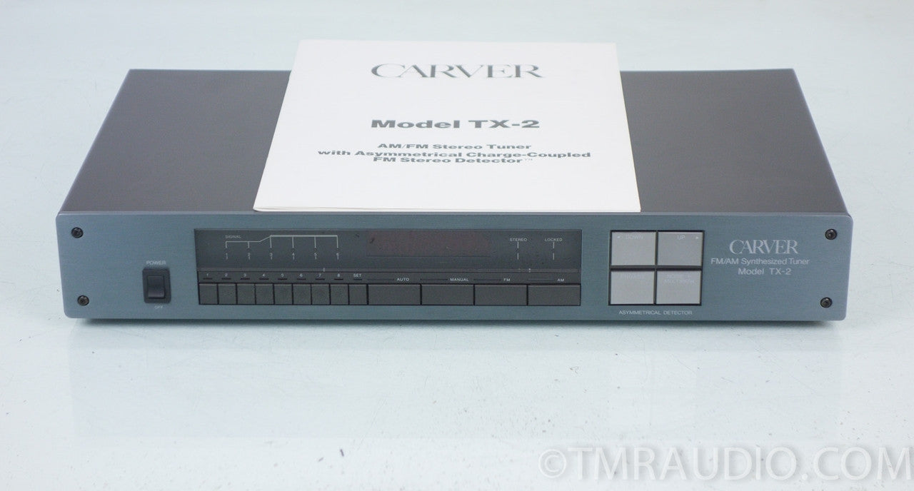 Carver TX-2 Tuner in Factory Box