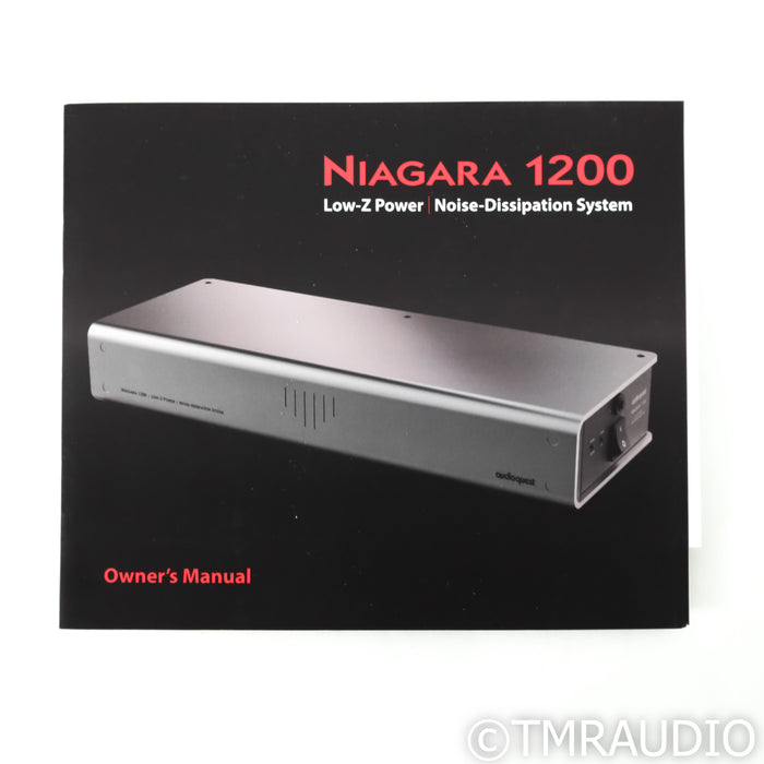 AudioQuest Niagara 1200 AC Power Conditioner