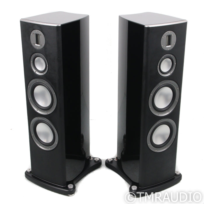 Monitor Audio Platinum 300 Floorstanding Speakers; Black Piano Pair