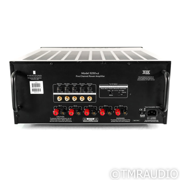 Parasound 5250 V2 5-Channel Power Amplifier