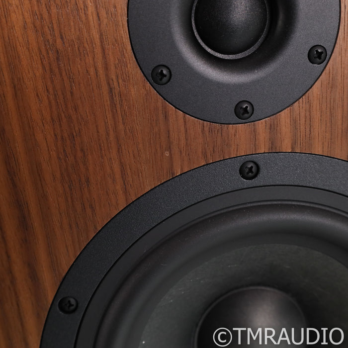 CSS Audio Criton 2TD-X MTM Bookshelf Speakers; Walnut Pair; Superior Crossover Upgrade
