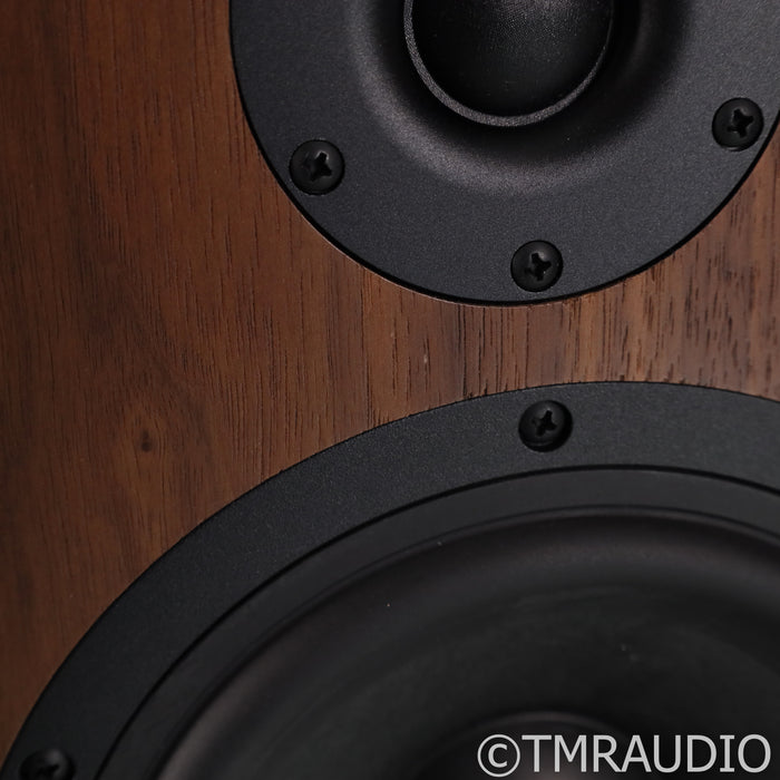 CSS Audio Criton 2TD-X MTM Bookshelf Speakers; Walnut Pair; Superior Crossover Upgrade