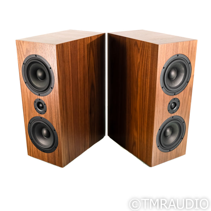 CSS Audio Criton 2TD-X MTM Bookshelf Speakers; Walnut Pair; Superior Crossover Upgrade