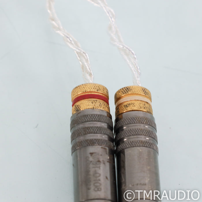 Kimber Kable KCAG RCA Cables; 1m Pair Interconnects; WBT-0108