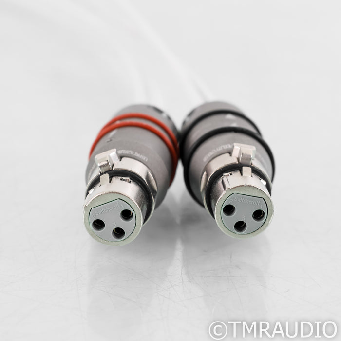 High Fidelity Cables CT-1 XLR Cables; 1m Pair Balanced Interconnects