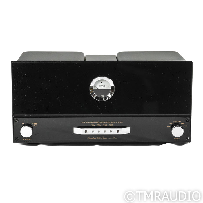 VAC Signature 200 IQ Stereo Tube Power Amplifier