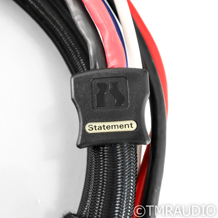 PS Audio Xstream Statement Speaker Cables; Bi-Wire; 8ft Pair