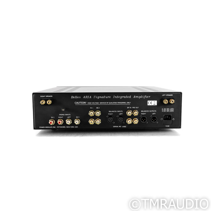 Belles Aria Signature Integrated Amplifier; MM Phono