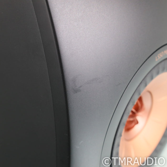 KEF LS50 Meta Bookshelf Speakers; Black Pair