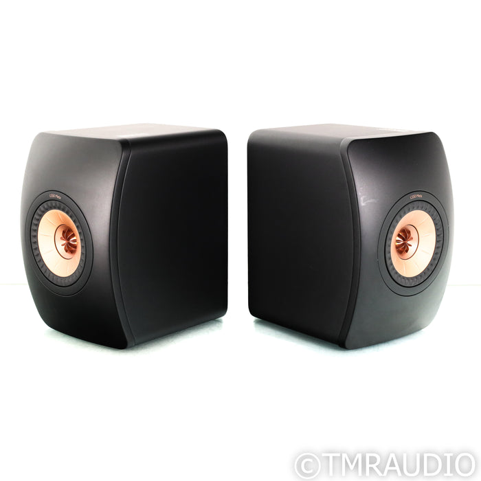 KEF LS50 Meta Bookshelf Speakers; Black Pair