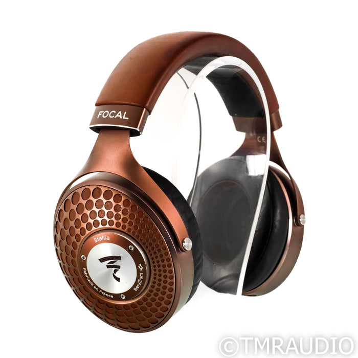 Focal Stellia Closed-Back Headphones; Black Dragon Cable (Used)
