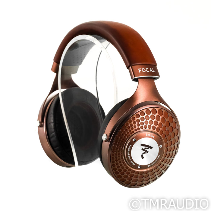 Focal Stellia Closed-Back Headphones; Black Dragon Cable (Used)