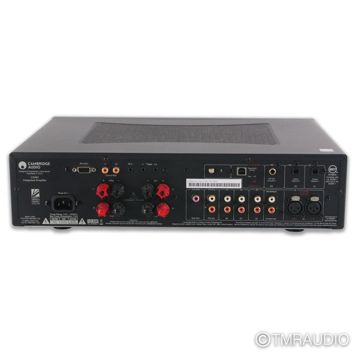 Cambridge Audio CXA81 Integrated Stereo Amplifier; MkI