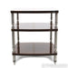 Solidsteel HF Elite Series 3-Shelf Hi-Fi Rack; Ebony Macassar