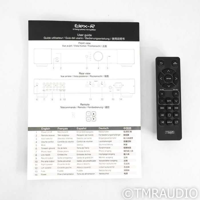 Rega Elex R Stereo Integrated Amplifier; MM Phono