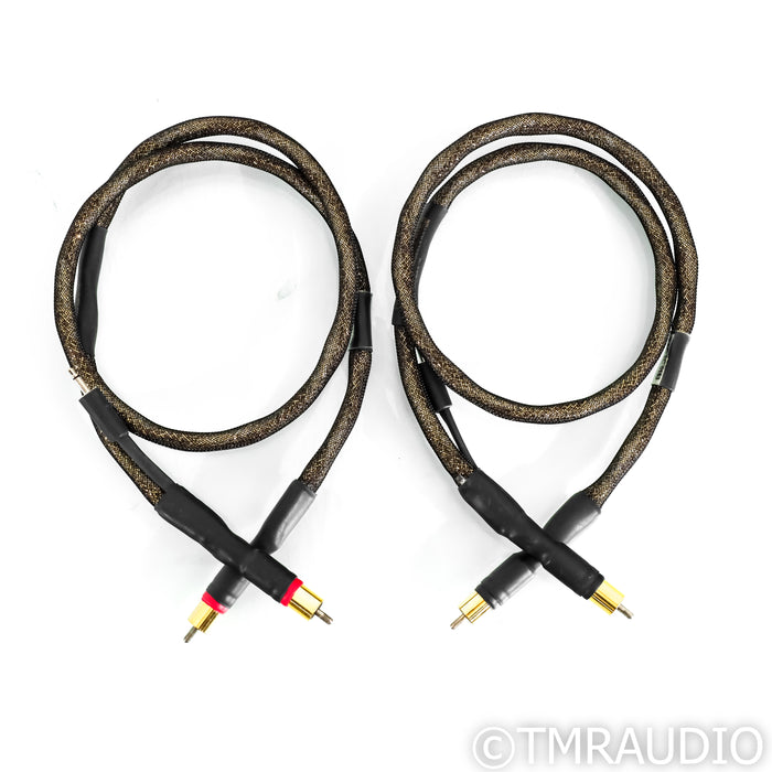 Synergistic Research Tesla Accelerator RCA Cables; 1m Pair Interconnects