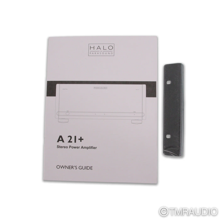 Parasound Halo A21+ Stereo Power Amplifier; A 21+