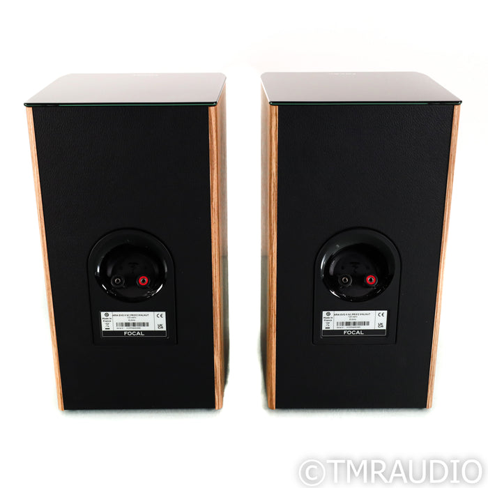 Focal Aria Evo X No.1 Bookshelf Speakers; Prime Walnut Pair (Used)