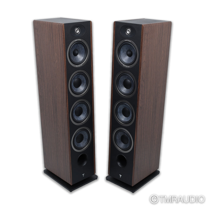 Focal Vestia No. 3 Floorstanding Speakers; Dark Wood Pair