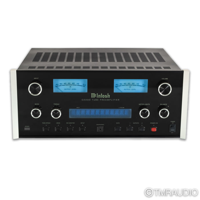 McIntosh C2200 Stereo Tube Preamplifier; MM Phono