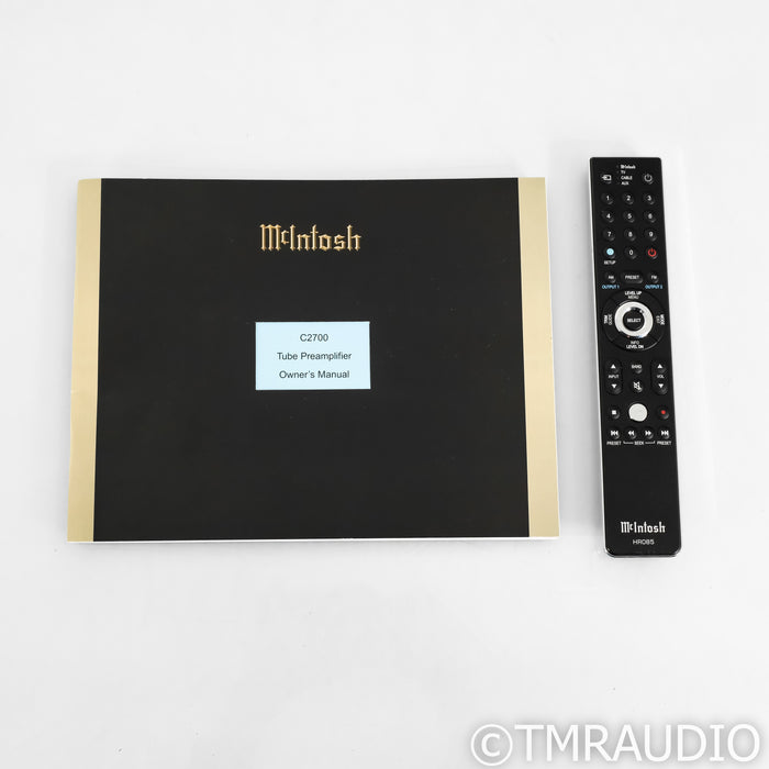 McIntosh C2700 Stereo Tube Preamplifier; DAC; MM / MC Phono
