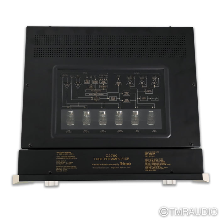 McIntosh C2700 Stereo Tube Preamplifier; DAC; MM / MC Phono