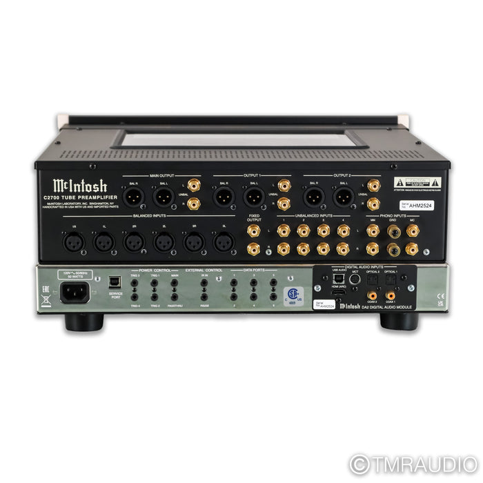 McIntosh C2700 Stereo Tube Preamplifier; DAC; MM / MC Phono