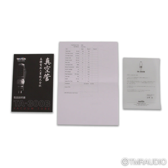 Takatsuki TA-300B Tubes; Pair (Low Hours)