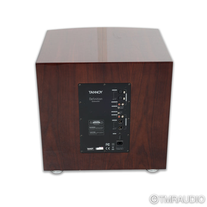 Tannoy Definition Dual 12" Powered Subwoofer; Gloss Walnut