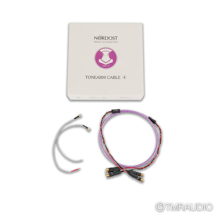 Nordost Frey 2 Tonearm Cable; 1.25m Phono Interconnect; RCA to RCA