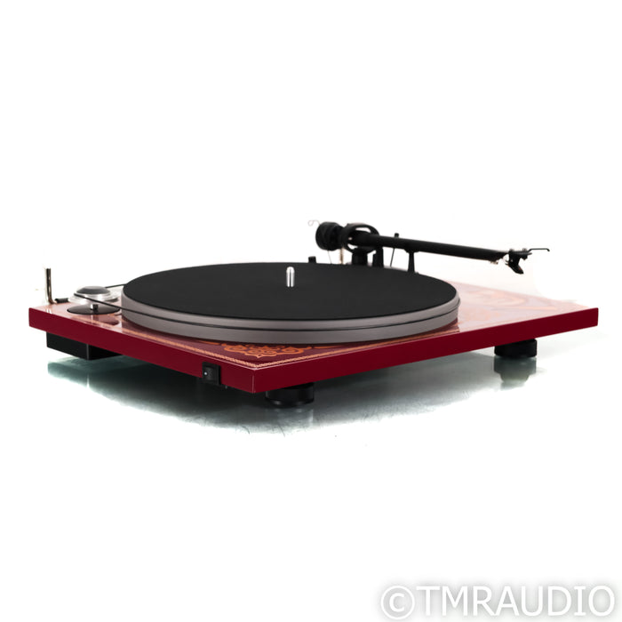 Pro-Ject Essential III Belt Drive Turntable; George Harrison Ed.; Ortofon OM 10