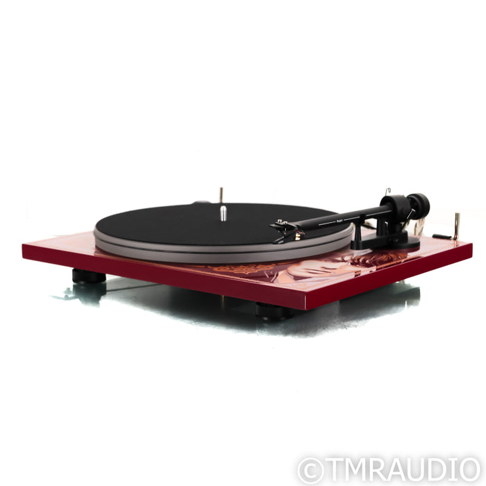 Pro-Ject Essential III Belt Drive Turntable; George Harrison Ed.; Ortofon OM 10