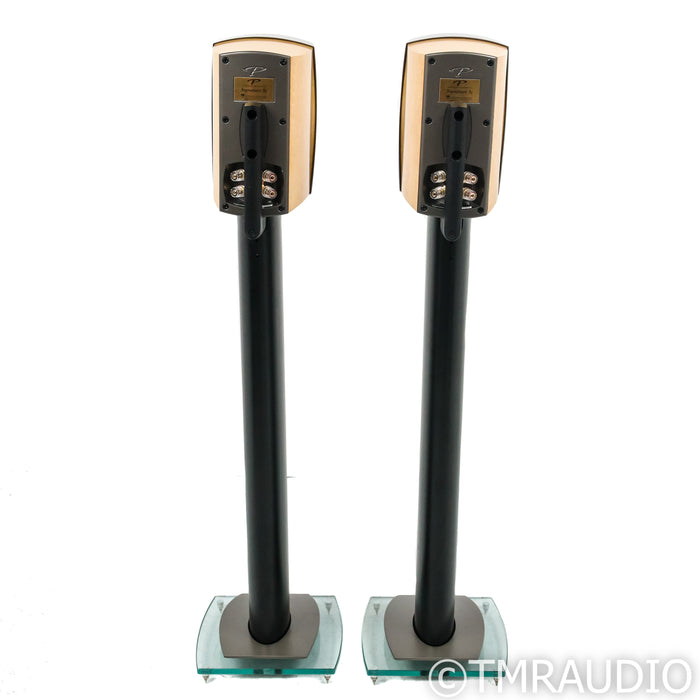 Paradigm Signature S1 v.2 Bookshelf Speakers; Birdseye Maple Pair w/ Stands