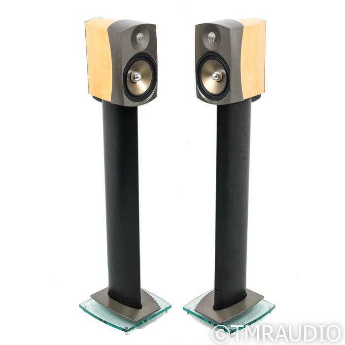 Paradigm Signature S1 v.2 Bookshelf Speakers; Birdseye Maple Pair w/ Stands