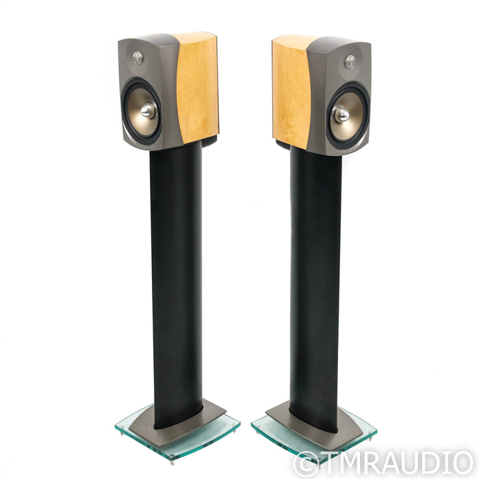 Paradigm Signature S1 v.2 Bookshelf Speakers; Birdseye Maple Pair w/ Stands