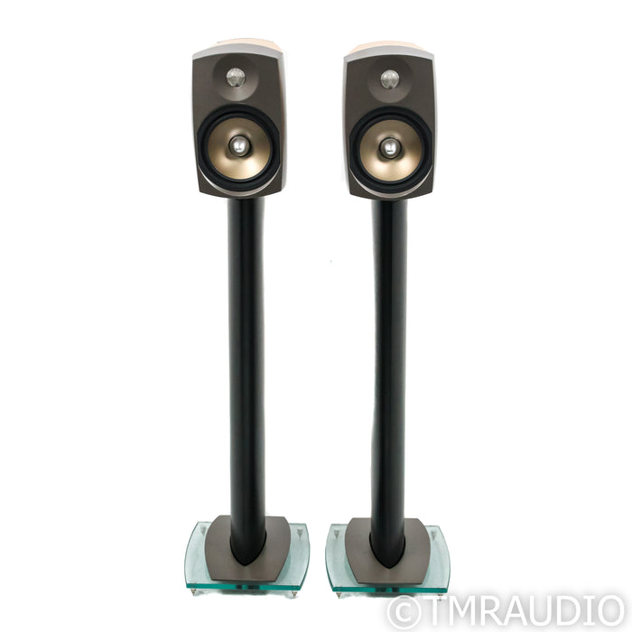 Paradigm Signature S1 v.2 Bookshelf Speakers; Birdseye Maple Pair w/ Stands