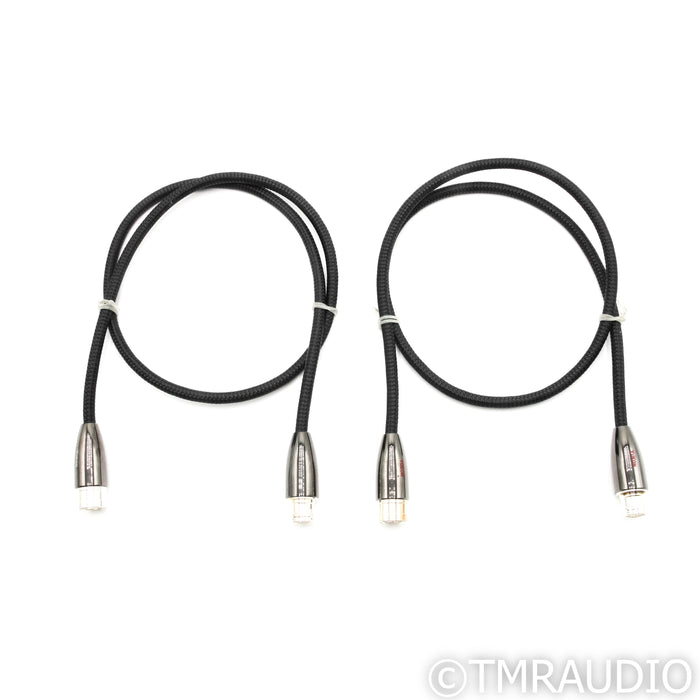 AudioQuest Yukon XLR Cables; 1m Pair Balanced Interconnects